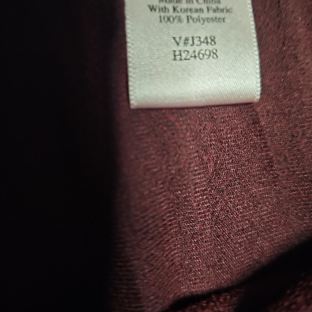 Coldwater Creek Rich Burgundy Skirt - Picture 4 of 5